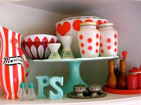 Decorar en rojo intenso