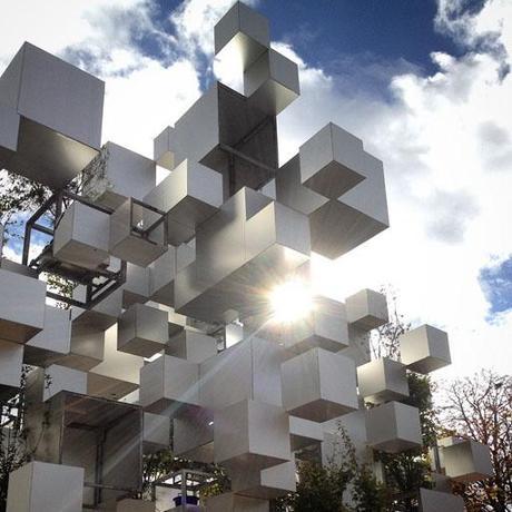 “Many Small Cubes” por Sou Fujimoto