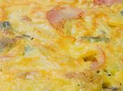 Tortilla patata, lomo, queso espárragos verdes