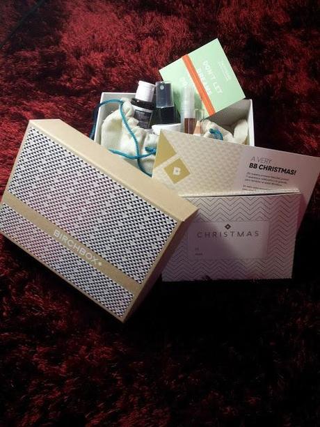 caja birchbox diciembre 2013 caja abierta birchbox diciembre 2013