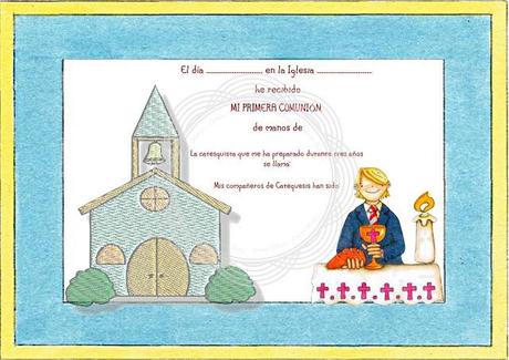 Mi primera Comunión