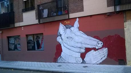 Arte urbano en el Barrio del Oeste de Salamanca. Algo está cambiando.