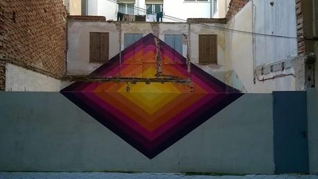 Arte urbano en el Barrio del Oeste de Salamanca. Algo está cambiando.