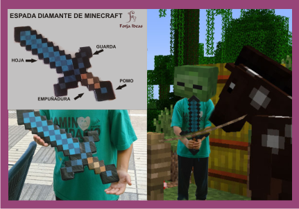 Forja Ideas Espada Minecraft