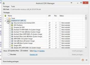 Como instalar Android 5, Lollipop y actualizar nuestras app marcar Android 5