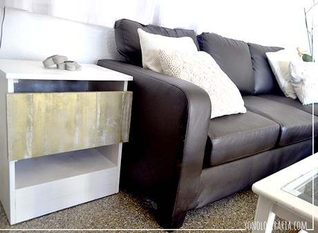 Experimentando para tunear una mesita auxiliar Experimentando para tunear una mesita auxiliar