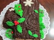 Tronco, relleno turrón, bizcocho esponja pistacho