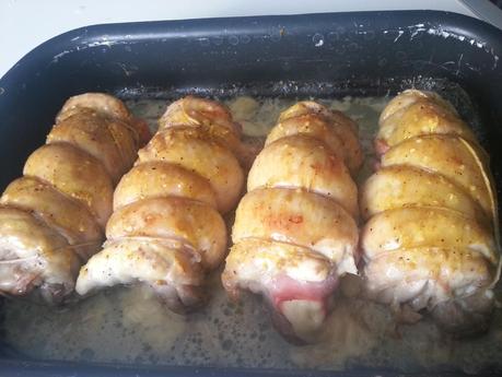 MUSLOS DE POLLO RELLENOS