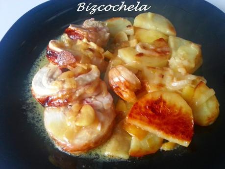 MUSLOS DE POLLO RELLENOS