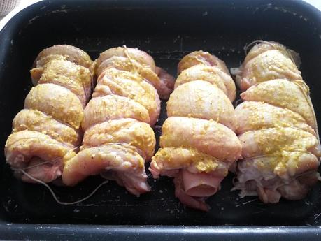 MUSLOS DE POLLO RELLENOS