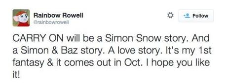 ¡Carry on, Simon será realidad!