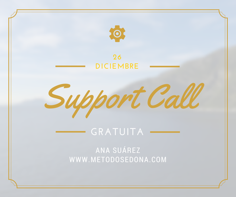 Support Call 26 de Diciembre a las 20.00 horas