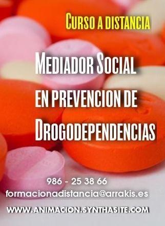 imagen Curso a distancia Mediador Social en prevencion de drogodependencias