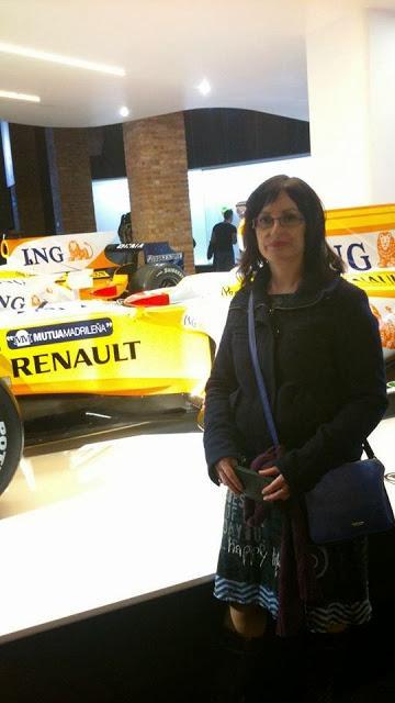 Un día en la exposición de Fernando Alonso Un día en la exposición de Fernando Alonso