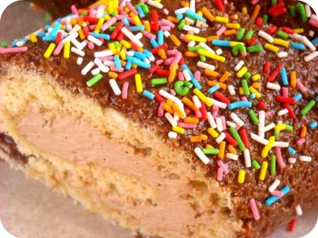 Yo dulce y tu salado - Tronco de navidad