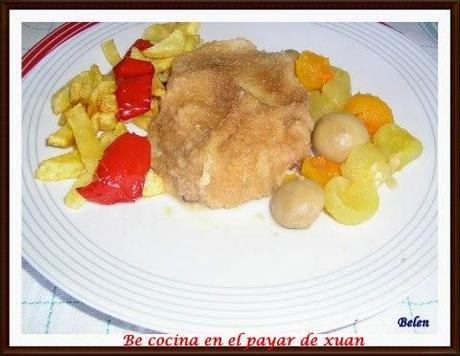 Cachopinos benjamín (o cachopinos al cava)