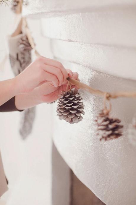 1 chimenea: 2 ideas para decorarla en #navidad