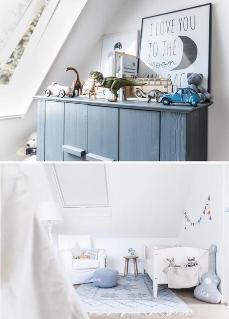 El dormitorio delicado de Danielle. Inspiracion para los mas peques.