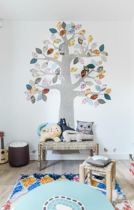 El dormitorio delicado de Danielle. Inspiracion para los mas peques.