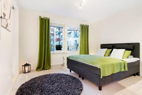 80 m² de lujo para parejas exigentes estilo nórdico moderno de lujo diseño interiores diáfanos decoración en blanco decoración diseño vestidores decoración de interiores modernos minimalistas decoración de interiores decoración de dormitorios walk in closet cocinas blancas modernas blog decoración nórdica