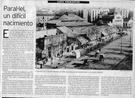 EL PARALEL,6ª PART EN LA BARCELONA D' ABANS, D' AVUI I DE SEMPRE...17-12-2014...!!!