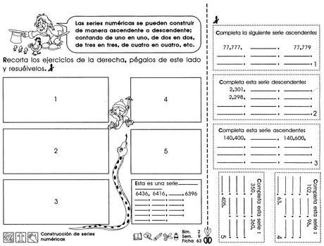 Construcción de series numéricas