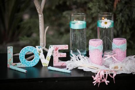 Decoración de bodas by Maud Design en verde agua y rosa Decoración de bodas by Maud Design en verde agua y rosa