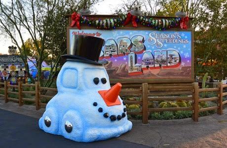 Cars, Navidad, Disneyland