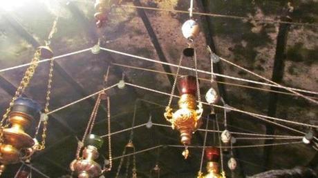 Gruta del nacimiento de Jesús. Belén. Palestina