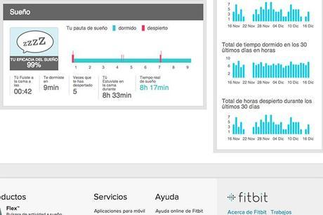 Un mes con la pulsera Fitbit Flex fitbit2