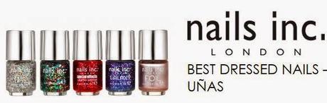 manicura glitter de fiesta