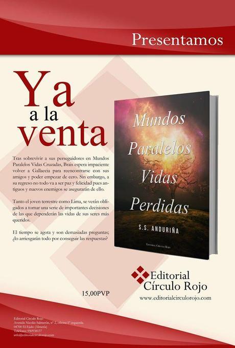 RESEÑA: Mundos Paralelos. Vidas Cruzadas - S. S. Anduriña + Recordatorio de sorteo.