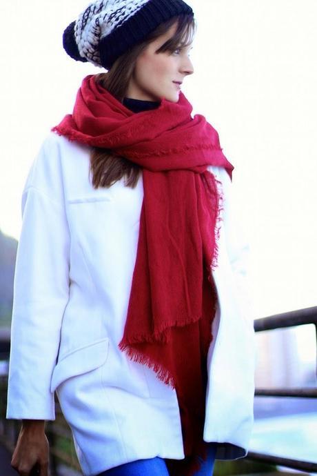 Black and White Beanie Black and White Beanie