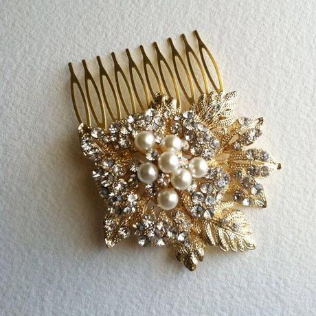 Tocados de invierno Peineta