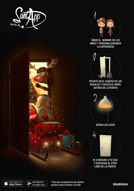 La SantaApp, regalazo de Shackleton