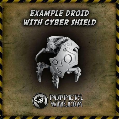 Cyber Shields y Steam Ogres desde Puppets War