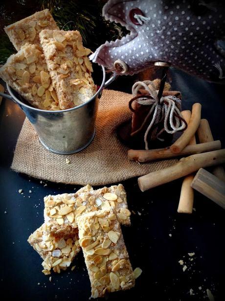 Jan Hagel - Galletas navideñas holandesas con canela y almendras