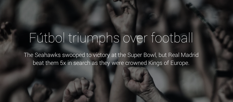 Real Madrid, Cristiano y James entre las grandes búsquedas de Google del 2014