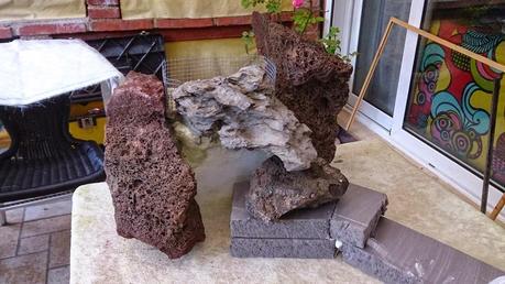 Diorama con Acers Campestres : 4- empiezo la construccion . Diorama con Acers Campestres : 4- empiezo la construccion .