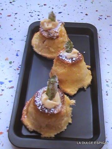 MINI PUDDINGS. RETO  DE LA MARQUESA DE PARABERES.