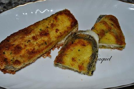 Libritos de Berenjenas con Jamón y Queso