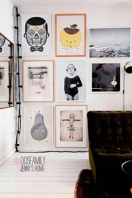 Decorar con fotografías: 15 ejemplos con alma