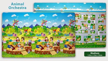 Alfombra para jugar y gatear Alfombra para jugar y gatear