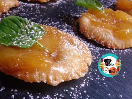 Canapés navideños con fruta