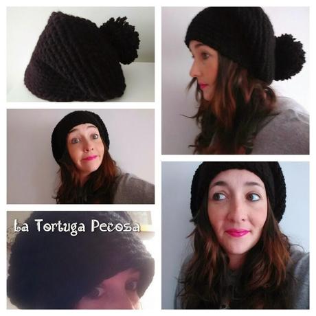 GORRO POMPOM BLACK