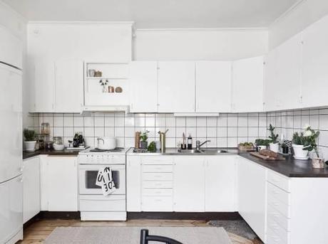 interiores espacios pequeños estilo nordico escandinavo invierno diseño interiores nórdicos decoración navideña nórdica decoración navidad natural decoración en gris y blanco decoración comedores y salones nórdicos cocinas blancas pequeñas blog decoracion interiores 