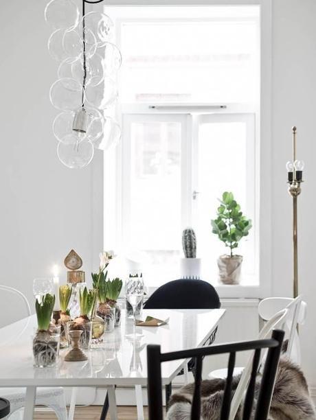 interiores espacios pequeños estilo nordico escandinavo invierno diseño interiores nórdicos decoración navideña nórdica decoración navidad natural decoración en gris y blanco decoración comedores y salones nórdicos cocinas blancas pequeñas blog decoracion interiores 