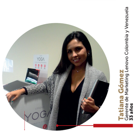 tatiana gomez gerente de marketing lenovo colombia y venezuela