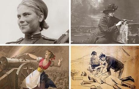 Mujeres héroes de guerra