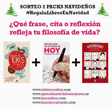#RegalaLibrosEnNavidad: Sorteo de 2 Packs de 3 Libros